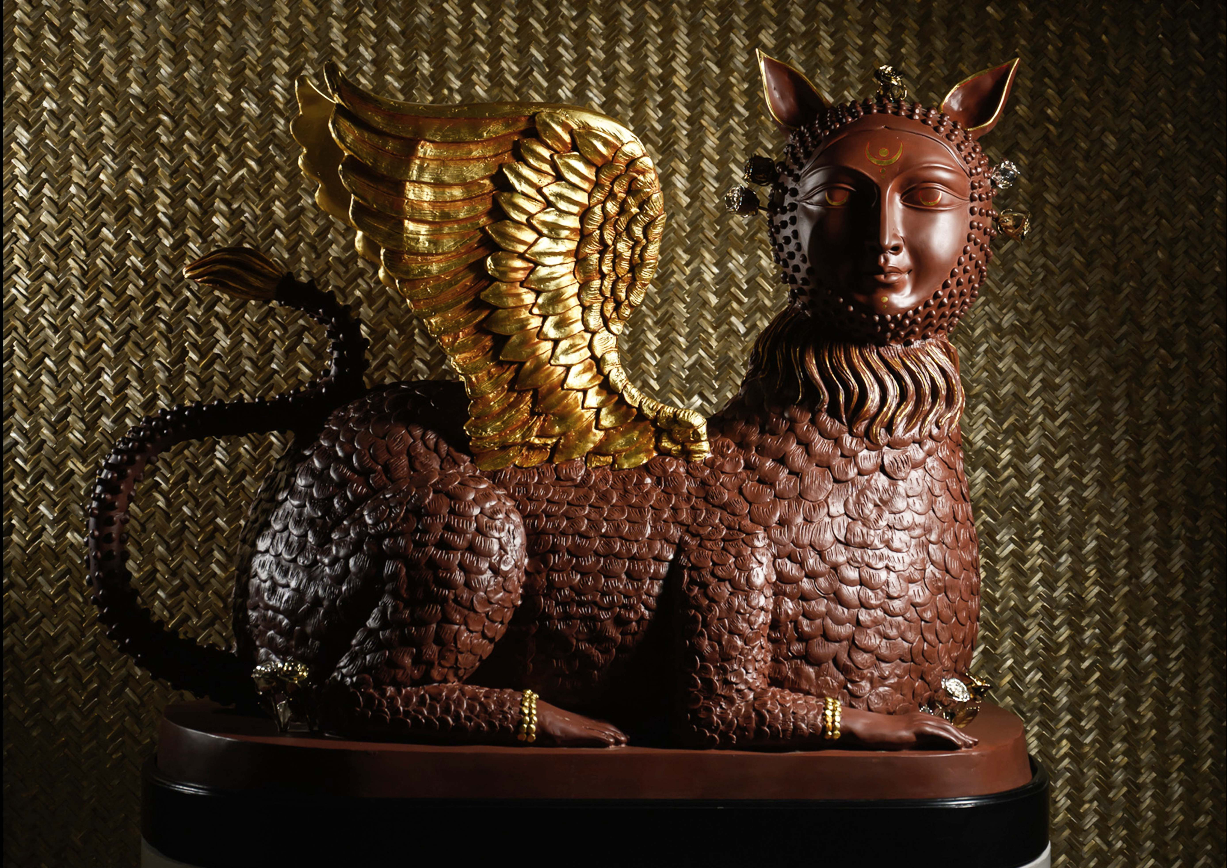 Brown Sculpture